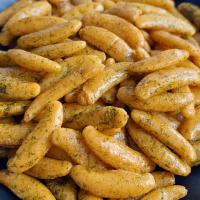 Crescent Shape Japanese Rice Crackers a soufflé biscuit de riz d'algue