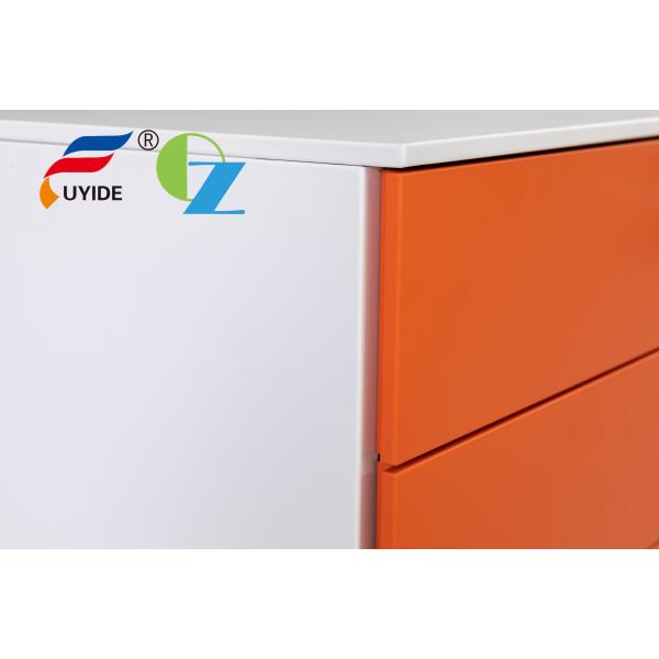 Файла белое A4/F4 шкафа офиса металла 3 ящиков постамент ящика стального мобильный