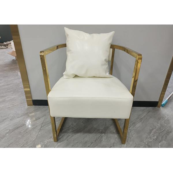70cm Tall Modern Antislip French Dining Chair Artificial Leather Luxury