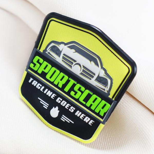 Factory Customized Heat Transfer TPU Labels Embossed 3D TPU Logo Patches Brand Patch for Garment