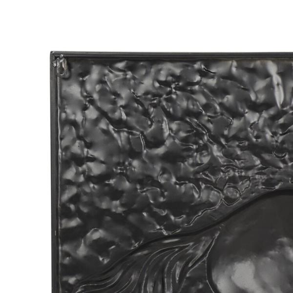 SGS аттестовал мышечное черное литое железо искусства стены жеребца элегантное