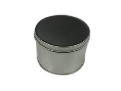 Customized Logo Tea Tin Can , Round Metal Tin Can Food Grade Material