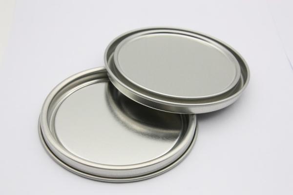 Eco Friendly Can Bottom , Metal Mason Jar Lids High Quality Clear Lacquer