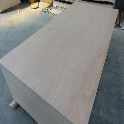 4mm Okoume Wood Veneer Commercial Grade Plywood E1 Glue Full Poplar Core