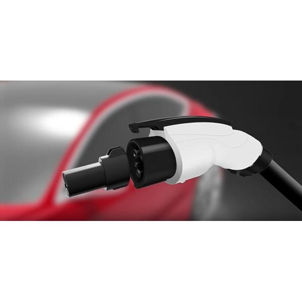 J1772 к Tesla AC зарядное устройство адаптер 80A 240V AC