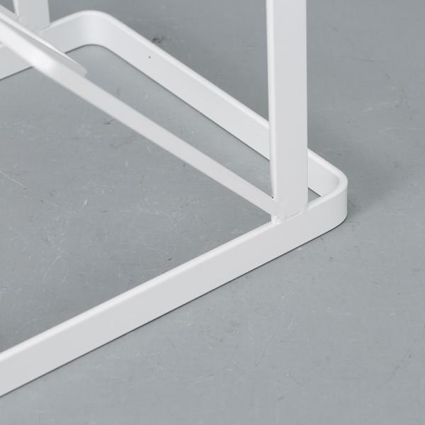 Kitchen Metal Parede Secagem Gancho Vaso Cobertura Kitchenware Cobertura Porta armazenamento Rack não dobrável