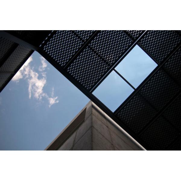 1500m m ampliaron el grueso de aluminio de Mesh Wall Panel Decoration 0.5m m