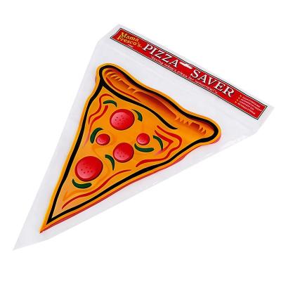 Easy Carry Pizza Saver Bag Resealable Plastic Bags Food Grade Transparent Packaging Bags