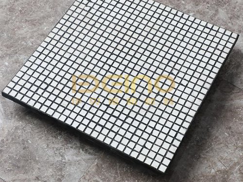 Thickness 8mm Wear Resistant Lining Hot Vulcanization Ceramic Wear Liner