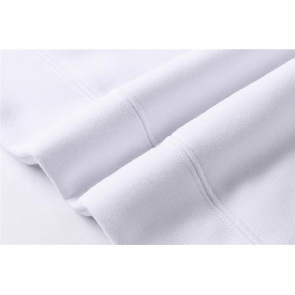 Designer barata Erkek sudadera de manga larga con capucha con capucha en blanco con capucha Camisa De Entrenamiento Poliéster simple con capucha