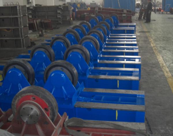 Wired Bolt Adjustment Pipe Welding Turning Rolls 10000kg 50HZ 3PH