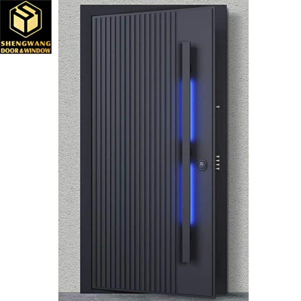 White Brown Aluminum Sliding Glass Door Custom Dimensions Aluminium Glass External Door