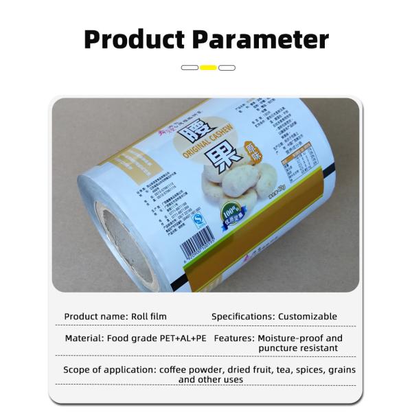 Película de envasado en polvo de alimentos para soluciones de envasado seguras y convenientes I01