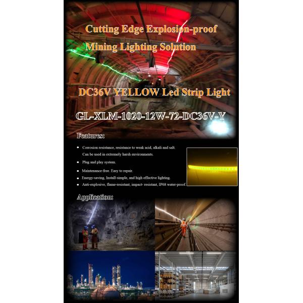 36V LED Strip White Silicone Waterproof Outdoor Neon LED 6000K Super Bright 35W/Roll COB LED Strip