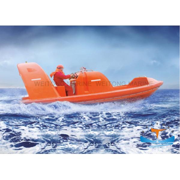 High Speed Lifeboat Rescue Boat With SOLAS Approval Reinforced Plastic Material
