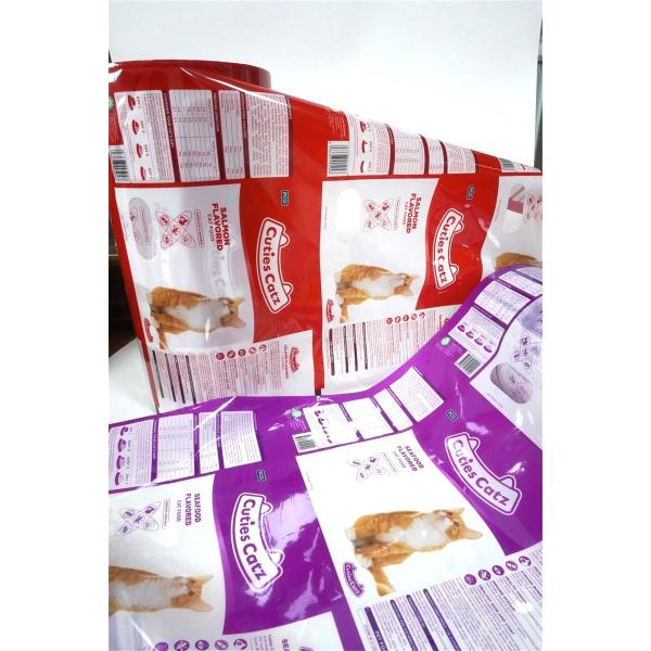 Ruloir en feuille de plastique en plastique PET/VMPET/PE Film pour animaux de compagnie