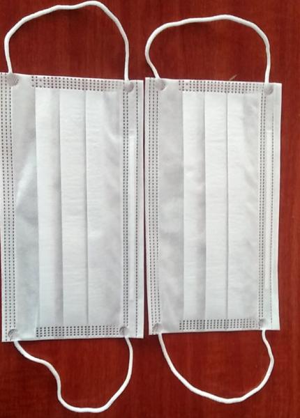 3 ply disposable face mask anti virous white color