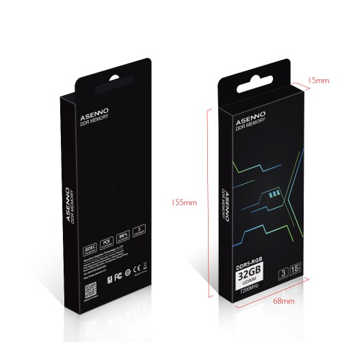 ASENNO RH54 DDR5 Memory Heat Sink with RGB Series