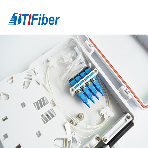 Коробка распределения Splitter кабеля волокна PLC FTTH 1x4 низкой цены на открытом воздухе