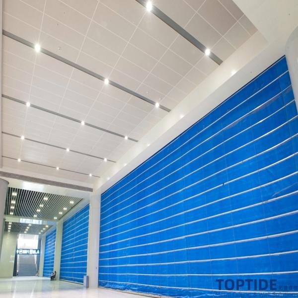 CE Certified Snap In Building Decorational Acoustical Perforated Soundproofing Aluminium Suspended Square Ceiling Tiles