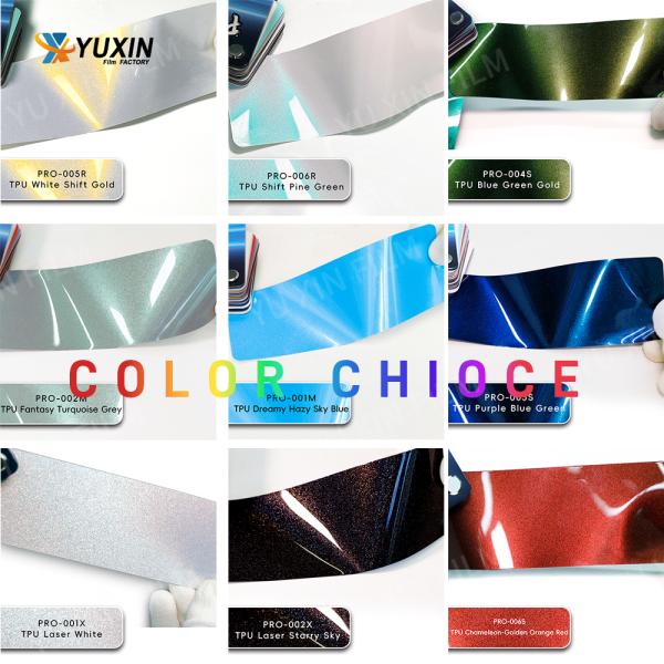 High Tensile PPF TPU Car Paint Protection Film Color Diamond Anti-scratch Self-Healing Film