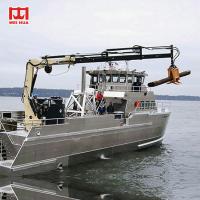 Remote Control Knuckle Boom Marine Deck Crane 20 - 50 Ton Customized