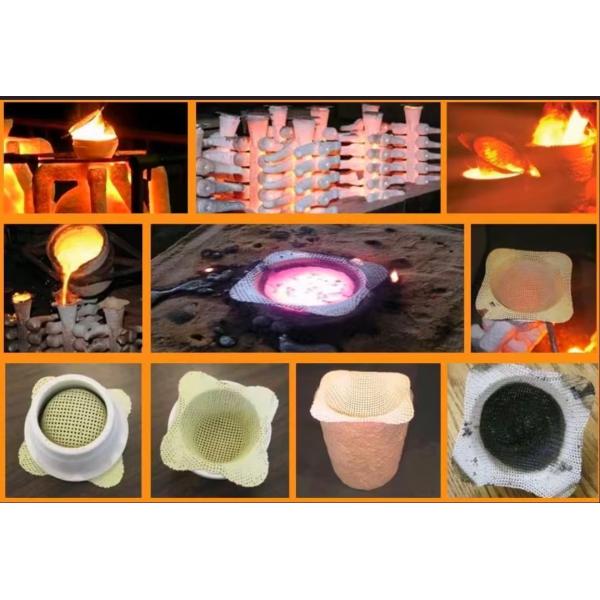 Стекловолокно высокий кремний железо / алюминий стекловолокно фильтры сетка стекловолокно сетка огнеупорный стекловолокно фильтр экрана