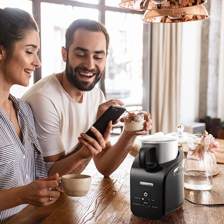 4 в 1 распаровщике Frother молока автоматического кувшина Nespresso машины создателя пены молока коммерчески