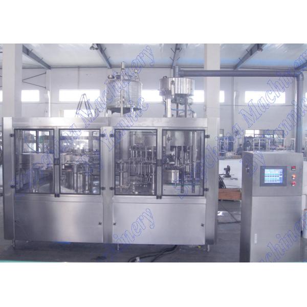 Automatic Operated Liquid Filling Machine / Water Bottling Plant Machine
