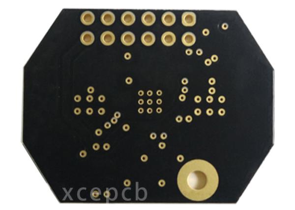Black Soldermask FR4 BGA Board FR4 PCB 1.6mm Thickness / Immersion Gold