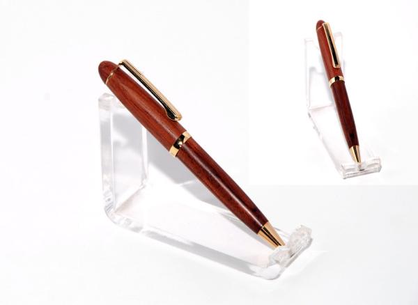 Rosewood twist ball pen