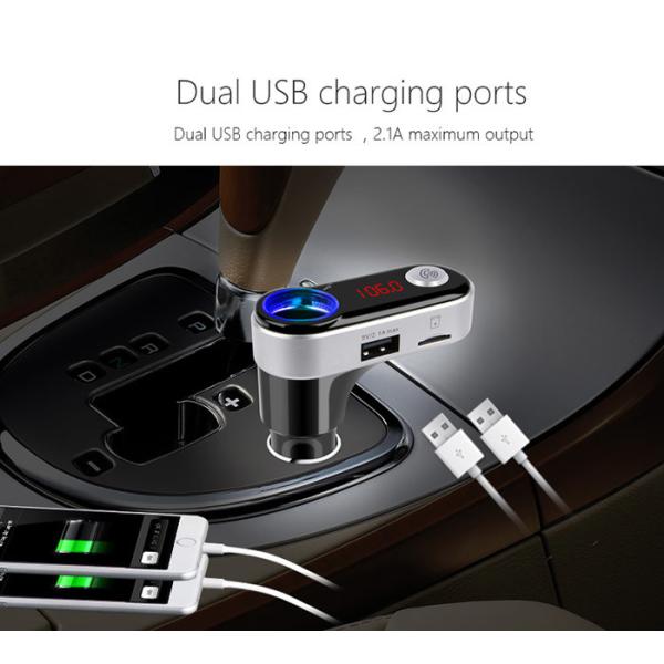 Independent Bluetooth USB Car Charger Car MP3 Player With FM Transmitter
