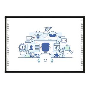 89" placa esperta interativa interativa infravermelha de Whiteboard Digital para