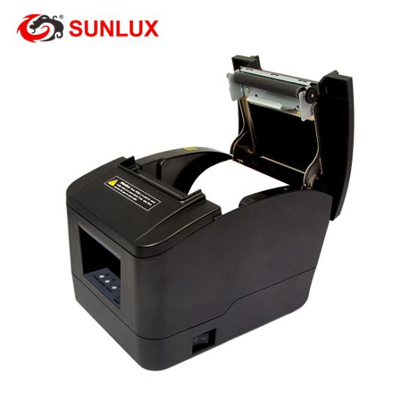 Fast Printing Speed Thermal Label Printer Nv Logo Cash Drawer Driver Esc Pos 80mm