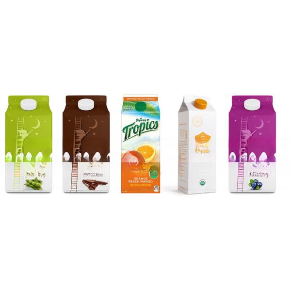 23 кВт Общая мощность Свежий сок напиток Асептическая галерея верхний картон заполняющая машина