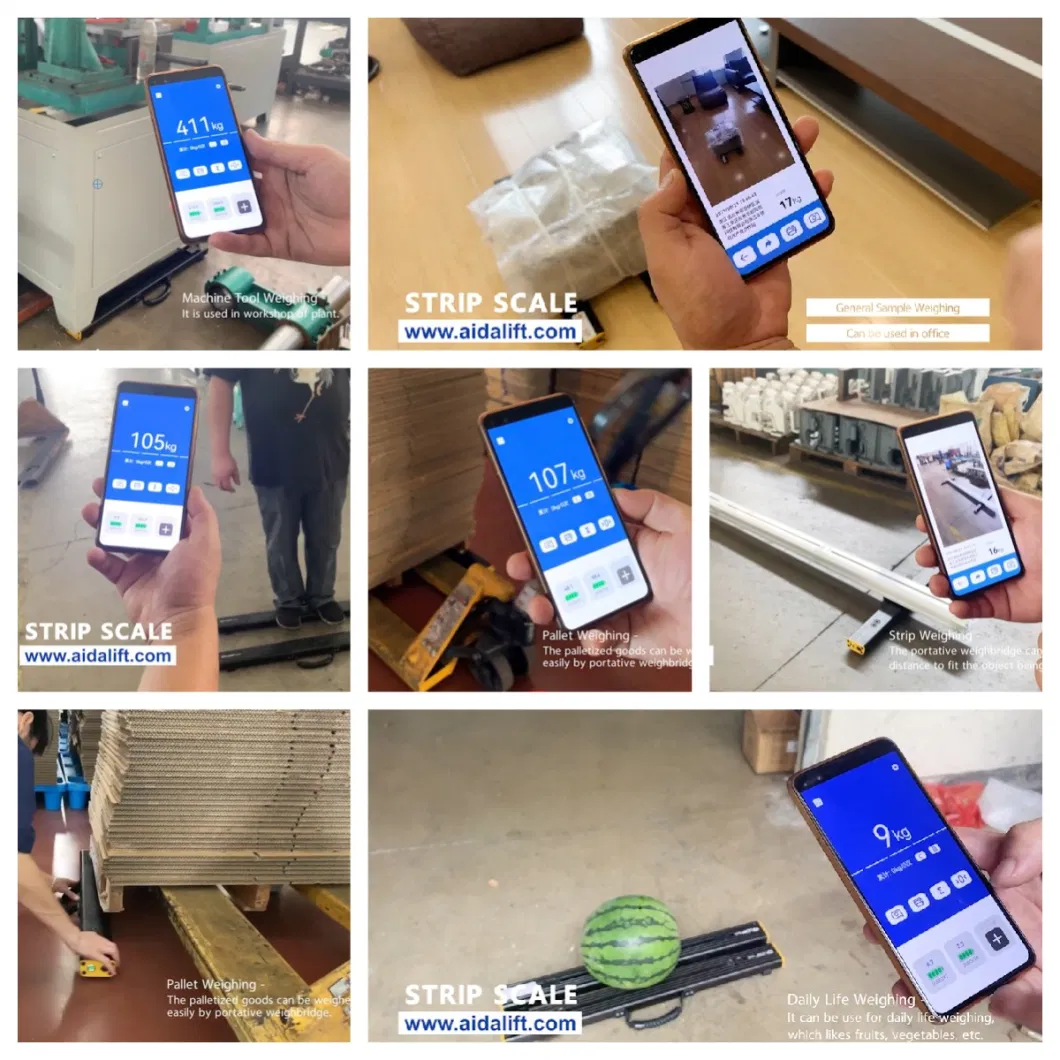 Система Android Портативная весы, Весы для промышленных поддонов 1500 кг Весы для промышленных поддонов