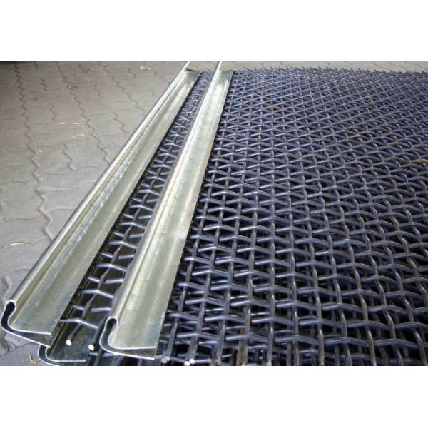 Raw Edge High Carbon Steel Mesh with Customizable Wire Diameter and Electrolytic Polishing for Structural Applications