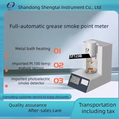Full-Automatic Vegetable Oil Smoke Point Testing Apparatus Room Temperature～400℃