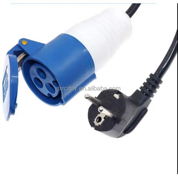 UL94 V-0 Flame Retardant Type 1 Cee EV Charging Inlet Socket Outlet for Electric Cars