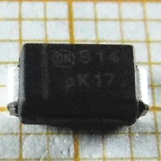 Componentes eletrônicos -55°C de MBRA140T3G IC ~ 125°C DO-214AC 500 A
