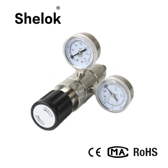 Stainless Steel Adjustable Air Pressure Relief Valve, Back Pressure Regulator, Pressure Reducing Valves