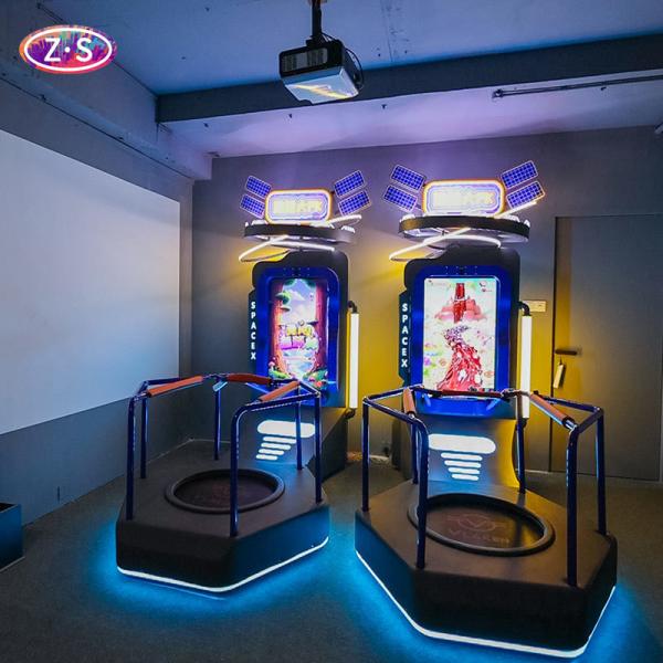 Family Entertainment Multiplayer Interactive Trampoline Game Online Battles Social Features