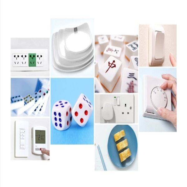 White Powder C3H6N6 Melamine Moulding compound For Making Kitchenware