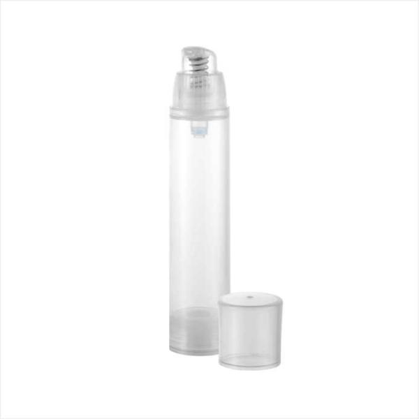 Pompe privée d'air Bottle15ml cosmétique 30ml 50ml à mur unique en matériel d'ACP de pp