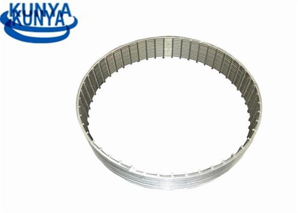 Cesta da cunha da tubulação da tela de fio de 316SS 304SS V de aço inoxidável