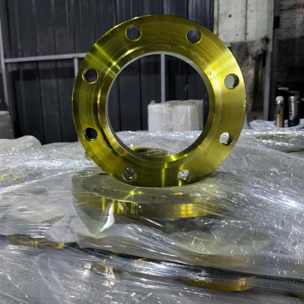 ANSI B16.5 150LB Steel Pipe Flange RF Yellow And Black Color