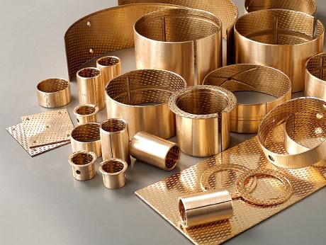 Diamond Oil Hole Bronze Bushing Material CuSn8 Or CuSn6.5 Sheet Plate