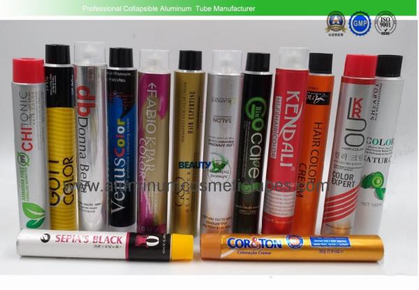 Skin Care Body Cream Aluminium Cosmetic Packaging  , Hand Cream Aluminum Tube