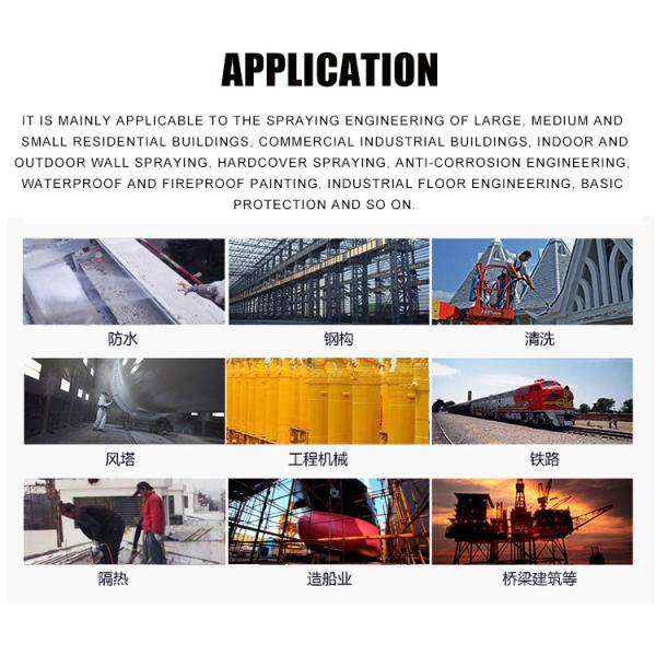 5.5HP Gasoline Engine Airless Paint Spray Machine Coating Spray Painting Equipment