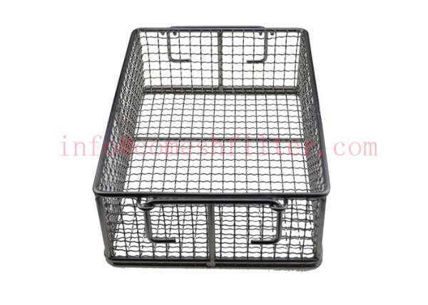 Long Life Stainless Steel Storage Basket For Steaming / Freezer / Kitchen
